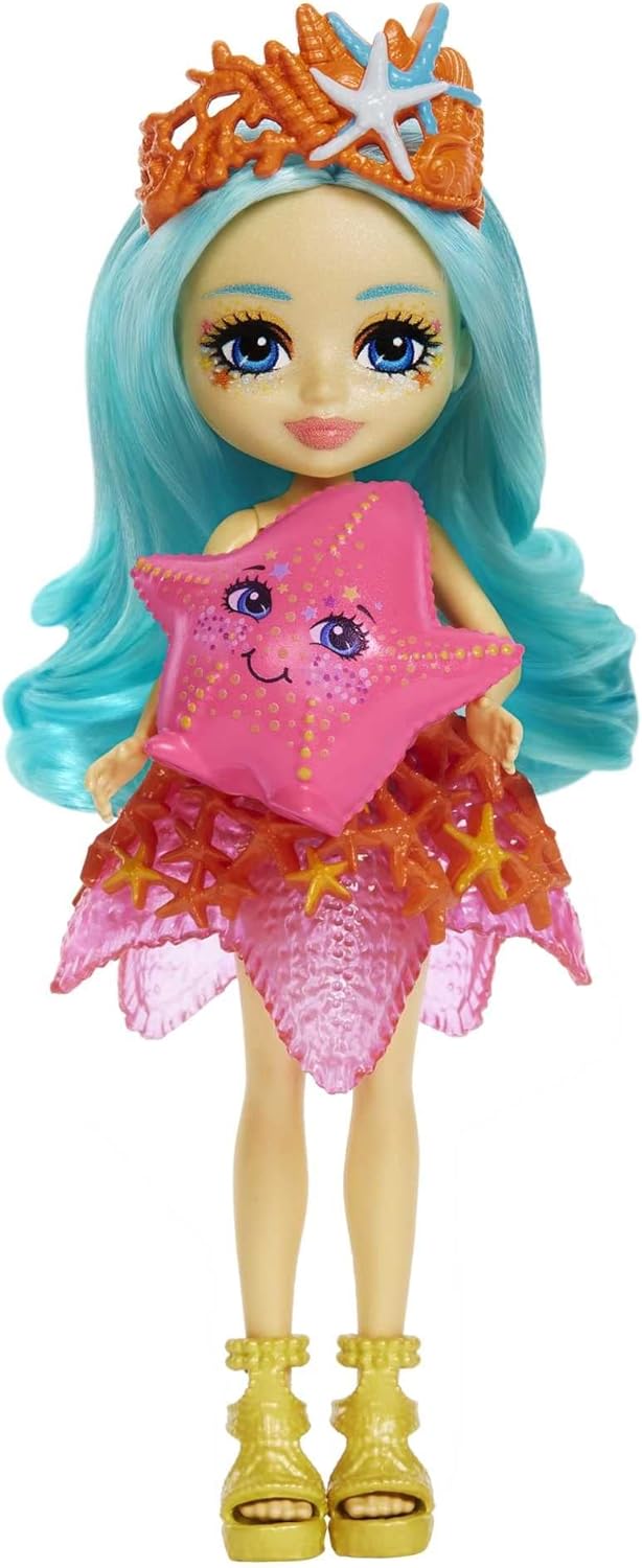 Mattel Кралски Enchantimals - Staria морска звезда & Beamy (HCF69)
