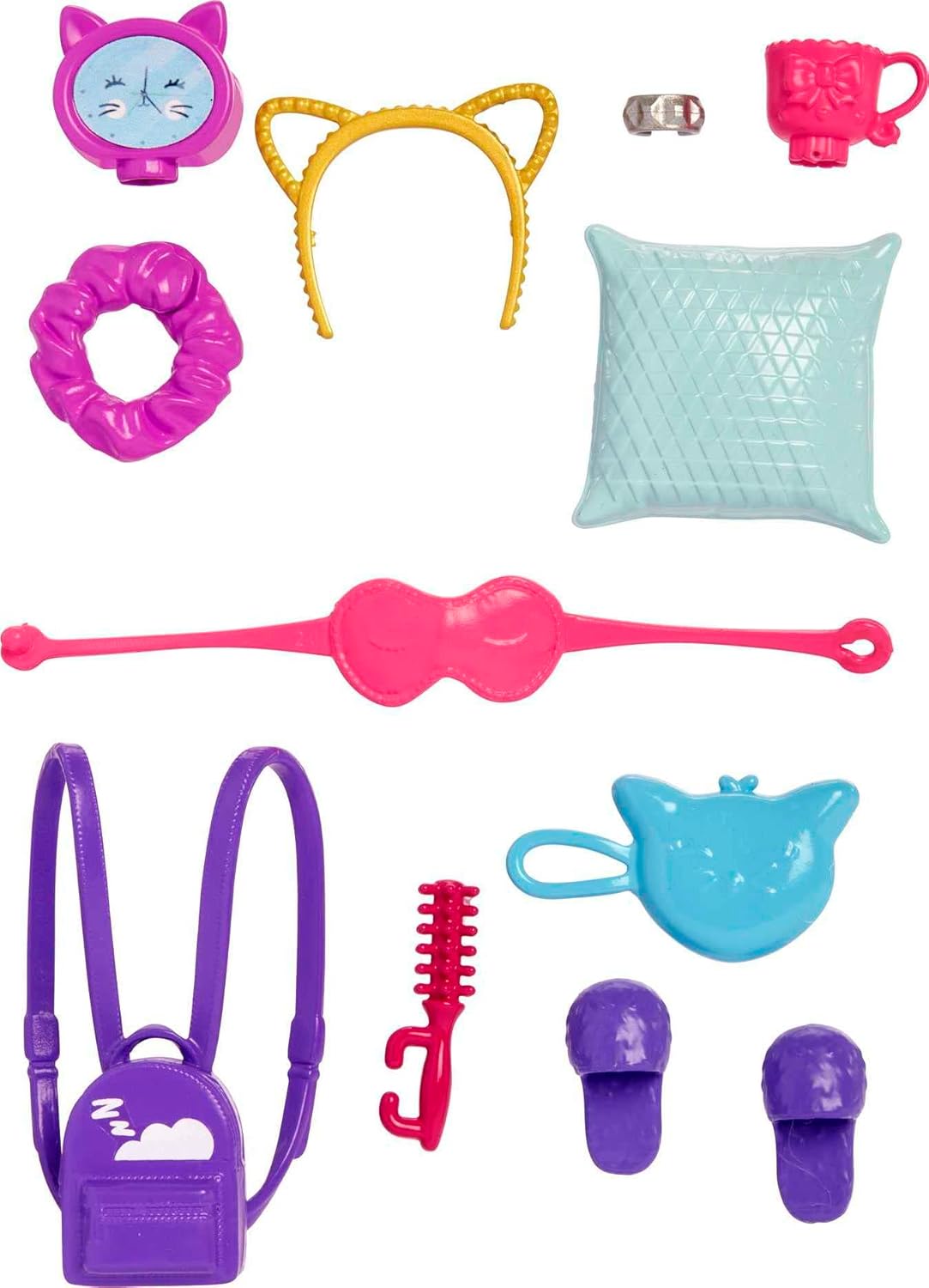 Barbie модни аксесоари – Пижамено парти (HJT29)