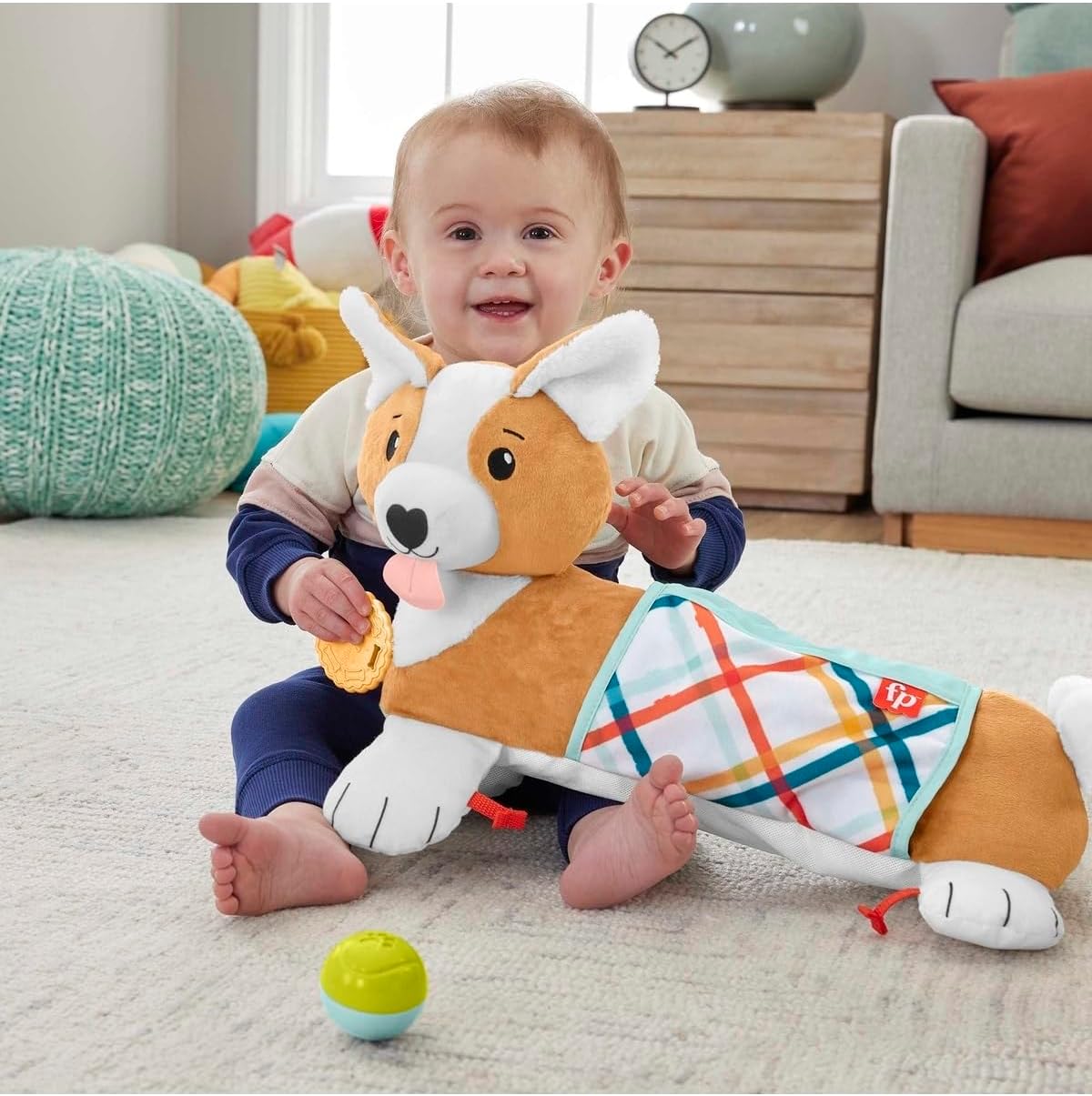 Fisher-Price - 3-v-1 Blazina trebušček kužka (HJW10)