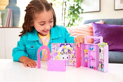 Mattel Polly Pocket - Комплект за танци Disco Dance Fashion (HRD65)
