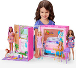 Barbie počitniška hiška z Barbie lutko (HRJ77)