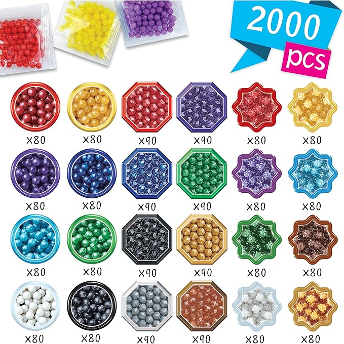 Aquabeads пакет с блестящи мъниста
