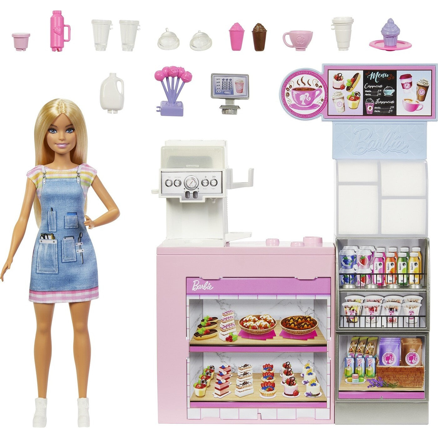 Mattel Barbie: Lahko si karkoli - Set za igro kavarne (HXN94)