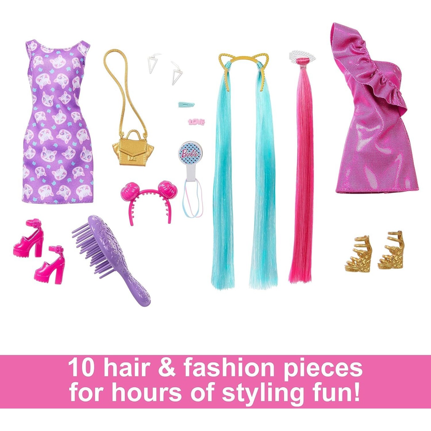 Mattel Barbie Fun & Fancy Lutka in Dodatki (JDC85)