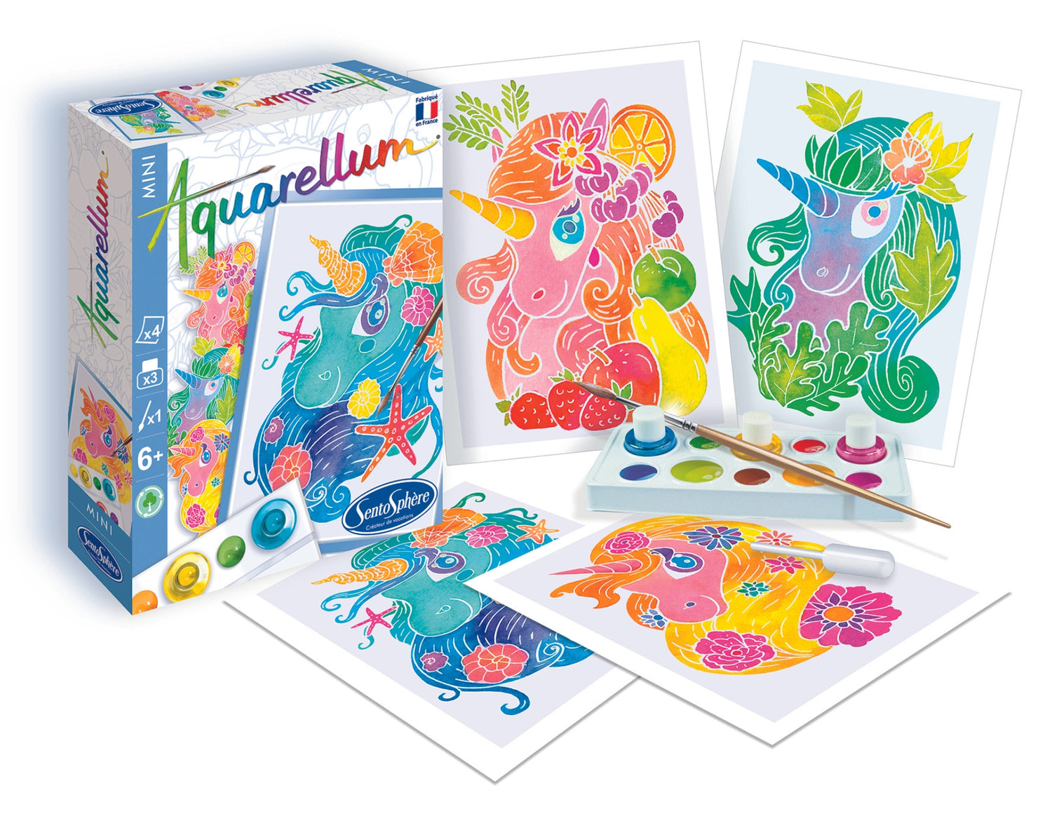 Aquarellum Mini - Еднорози