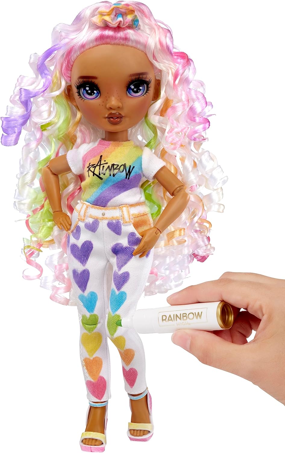 MGA Rainbow High: Color & Create DIY Модна кукла (594147EUC)