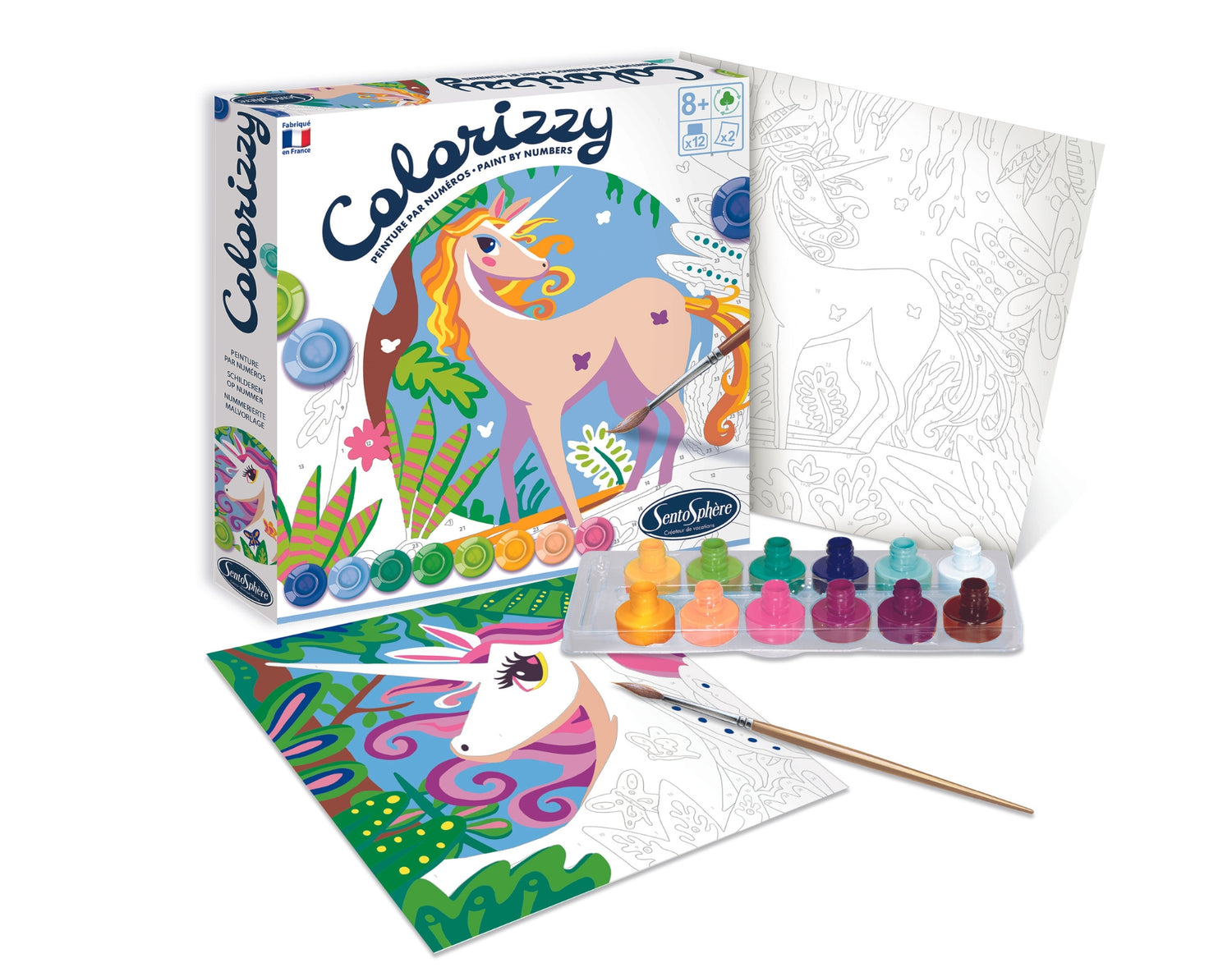Colorizzy Рисуване по номера Еднорози