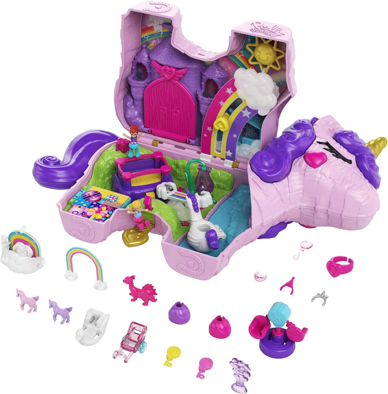 Mattel Polly Pocket - Забавление с еднорог (GVL88)