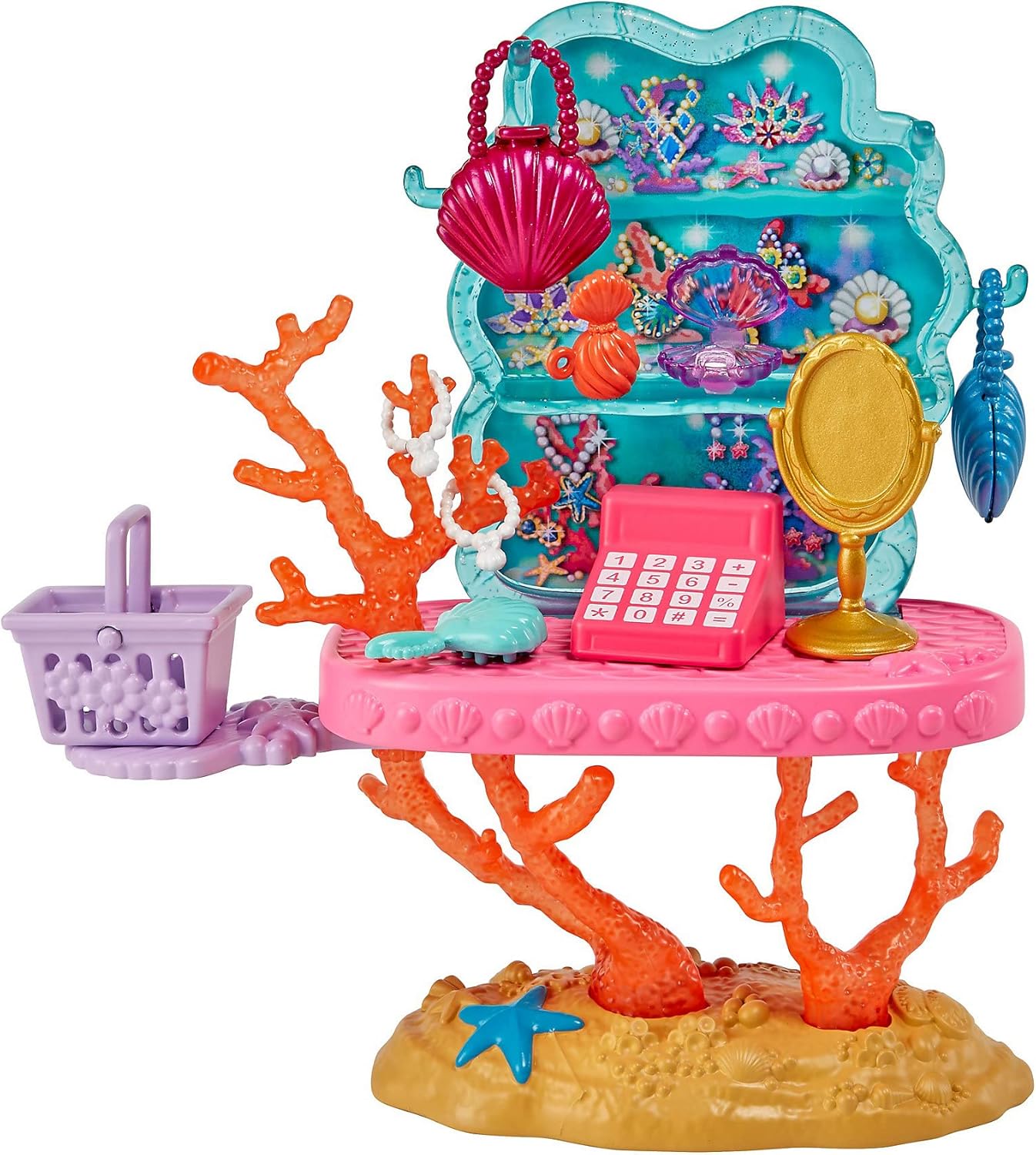 Mattel Kraljevski Enchantimals - Trgovina z morskimi zakladi (HCF71)