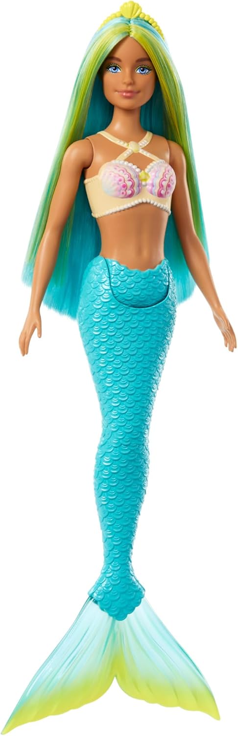 Mattel Barbie Dreamtopia - Зеленоморска морска сирена (HRR03)