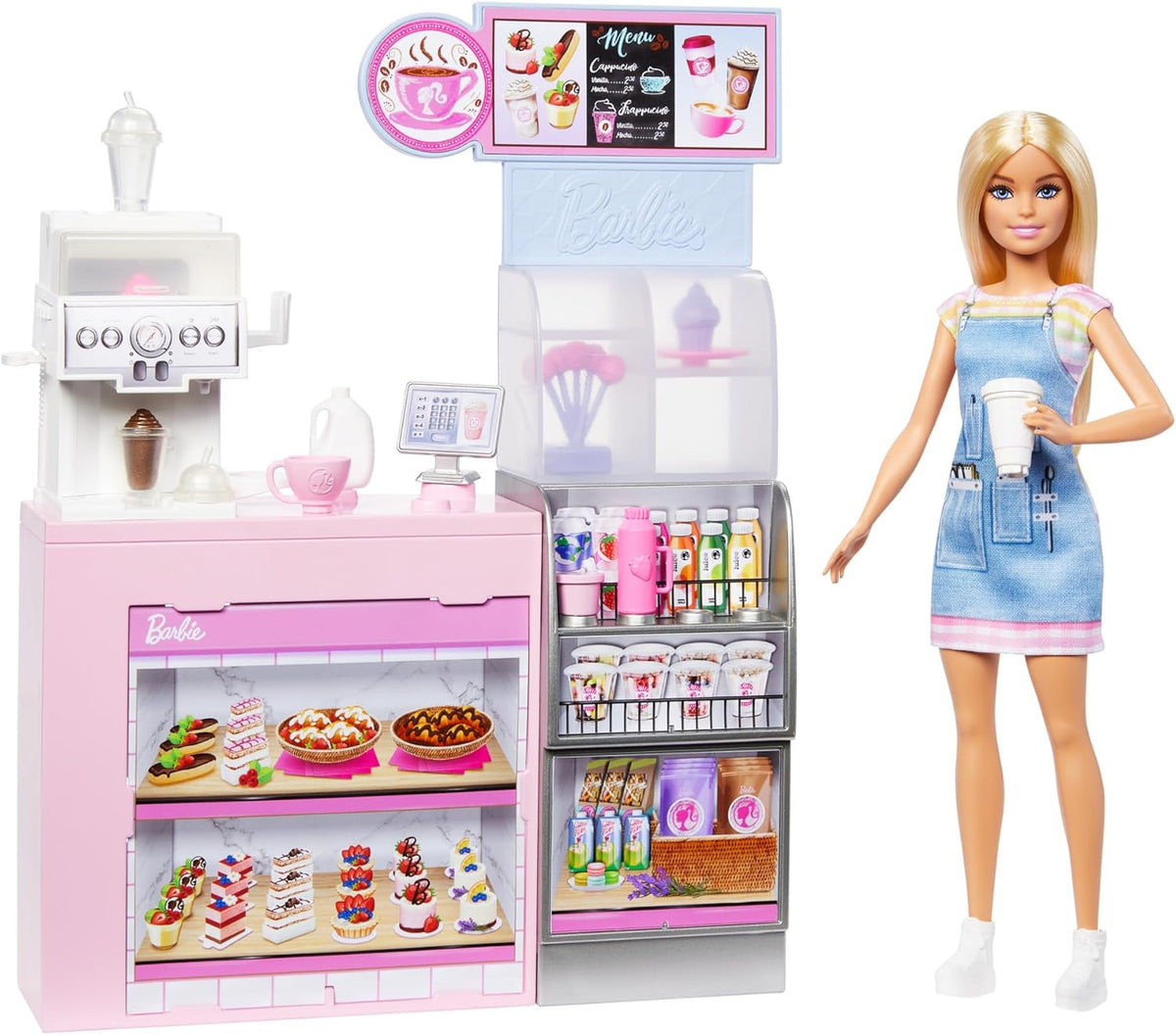 Mattel Barbie: Lahko si karkoli - Set za igro kavarne (HXN94)