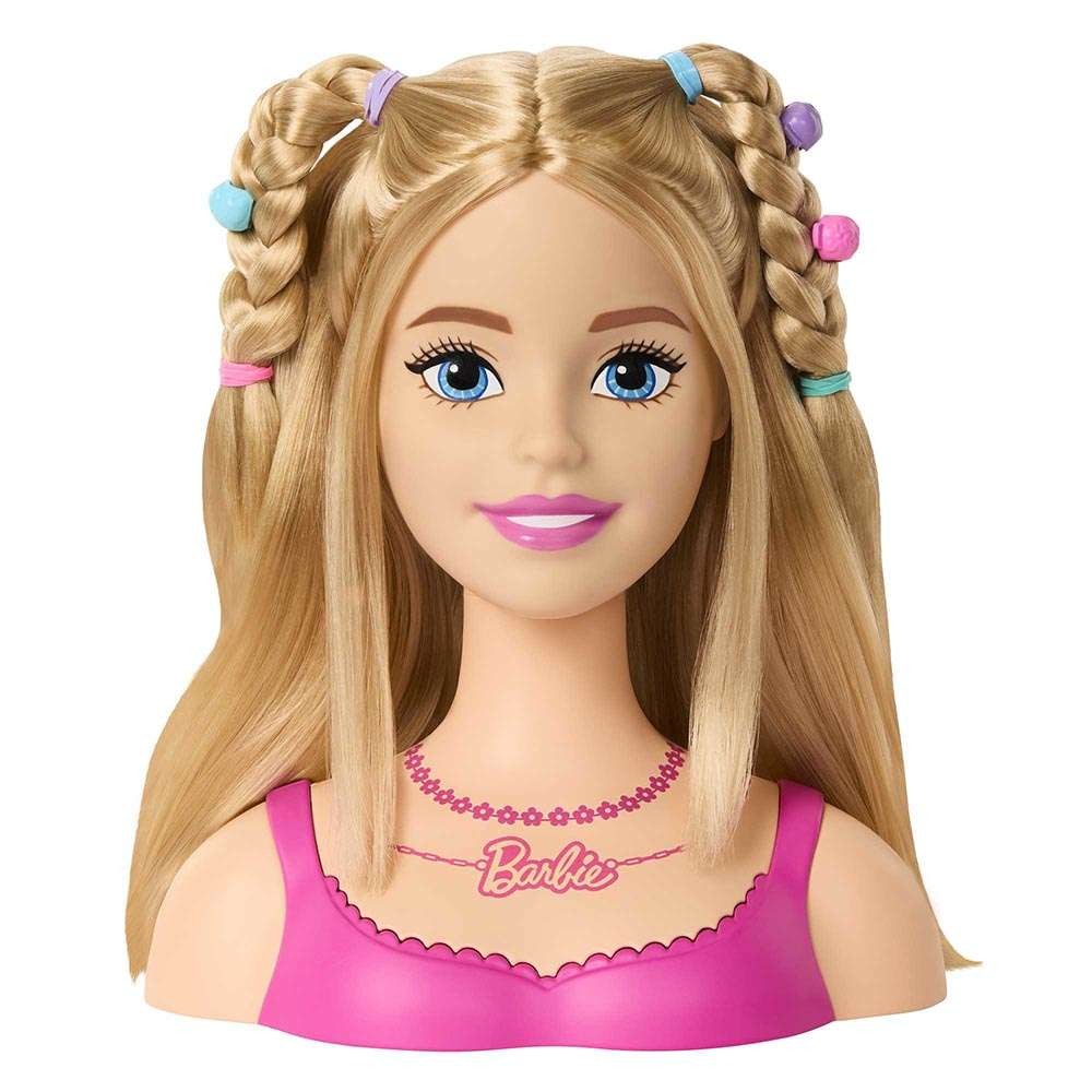 Mattel Barbie - Glava za oblikovanje las (HMD88)
