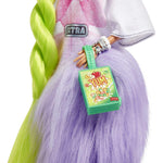 Mattel Barbie Extra - Neonski zeleni lasje (HDJ44)