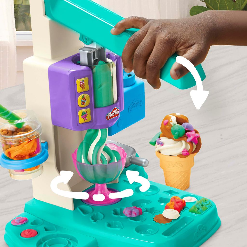 Hasbro Play-Doh: Mavrični sladoledni set (G0028)