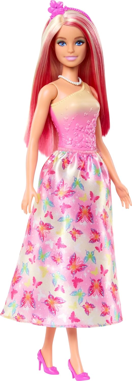 Mattel Barbie - Кукла с руса/розова коса (HRR08)