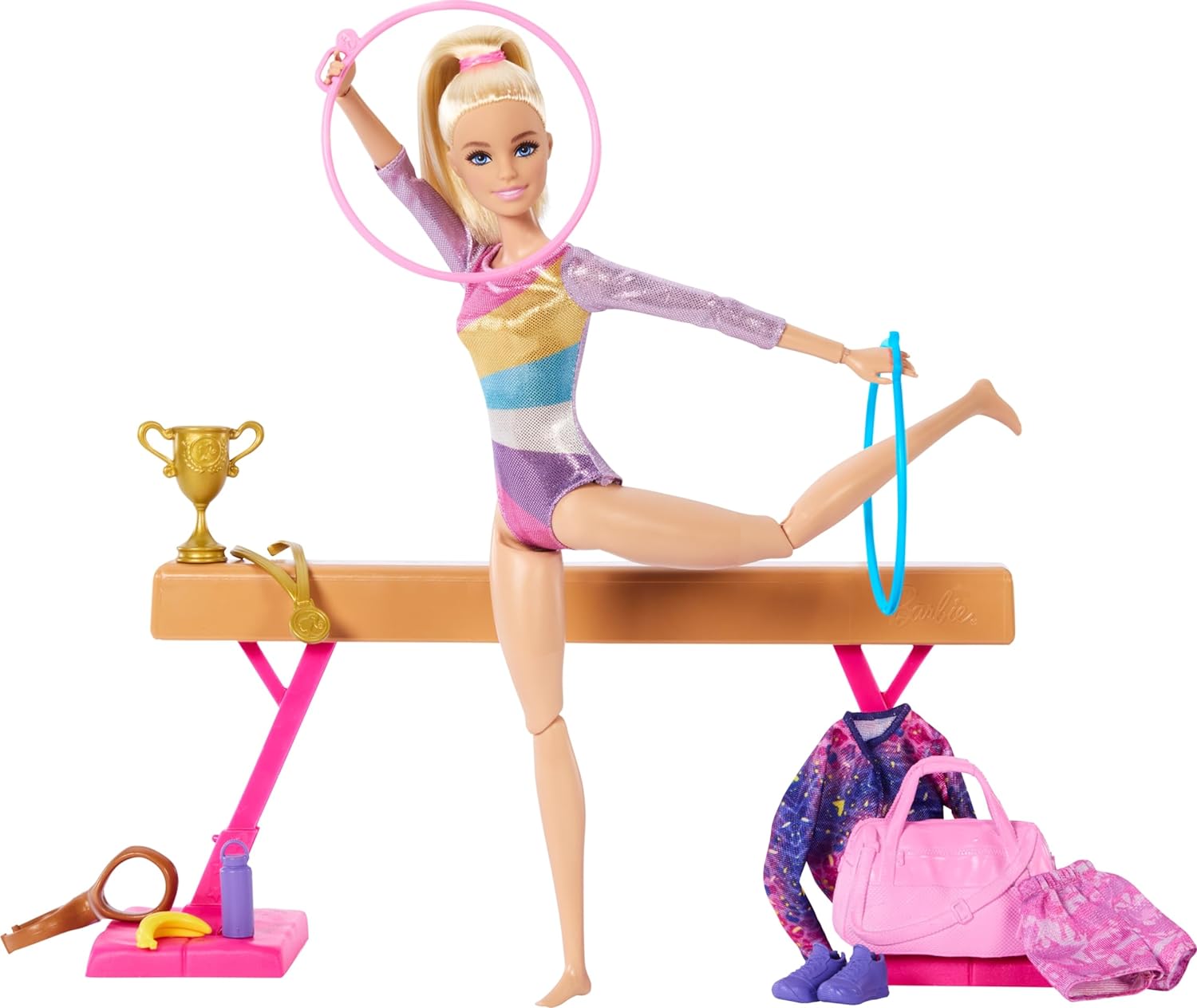 Mattel Barbie - Гимнастически комплект (HRG52)