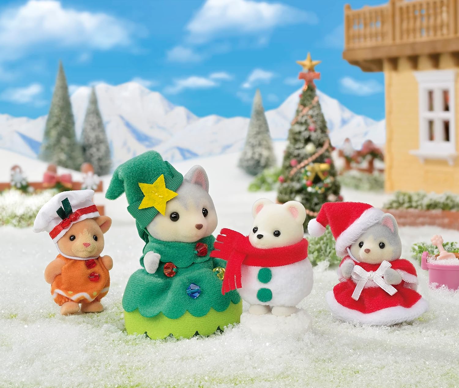 Sylvanian Families - Весели коледни приятели 5710