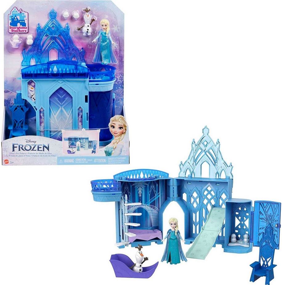Mattel Disney Princess: История Stackers - Ледената палата на Елза (HLX01)