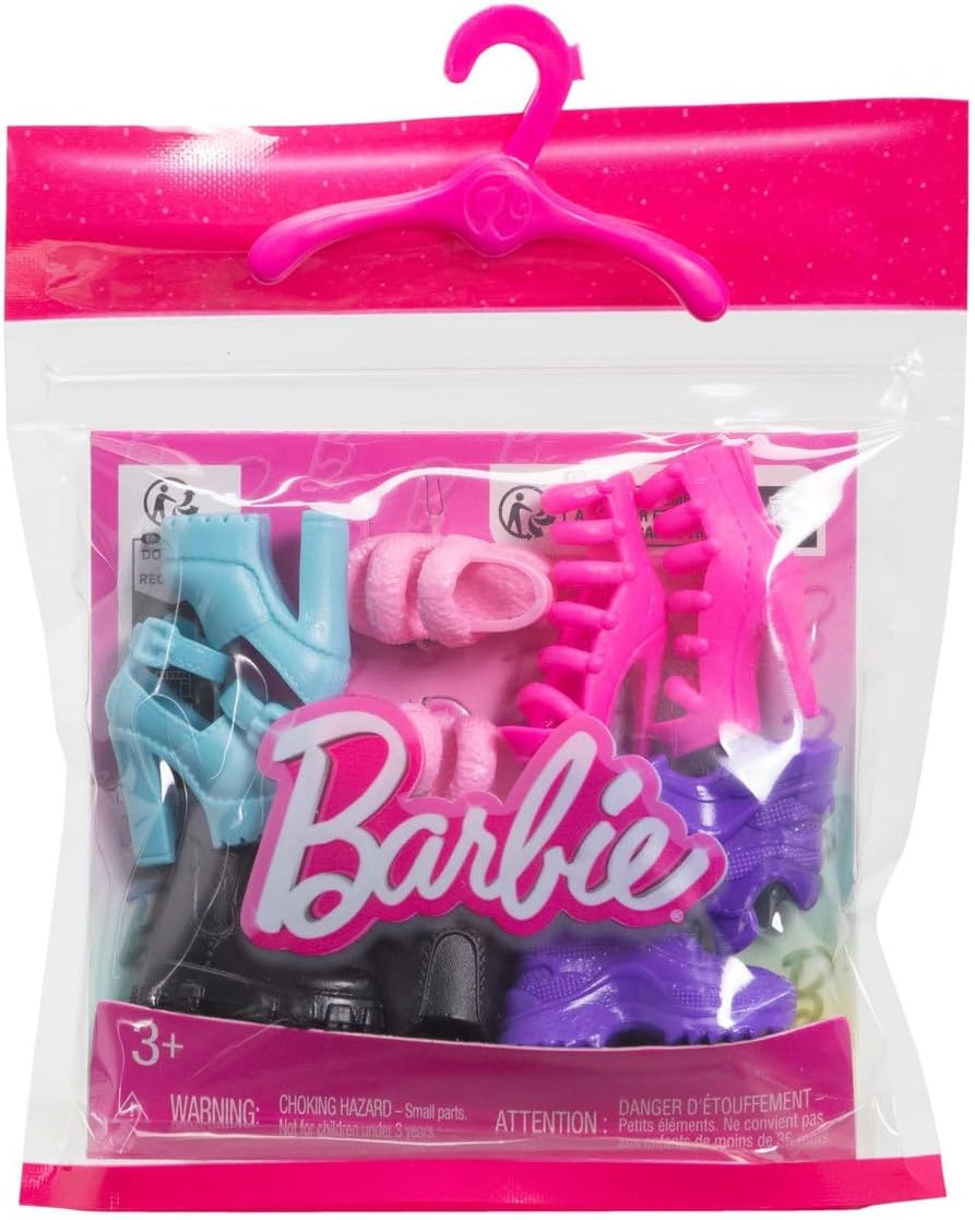 Mattel Barbie: Аксесоари - 5 чифта обувки (HWV71)