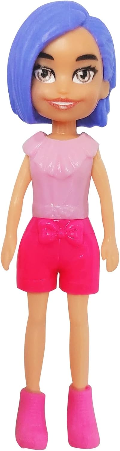 Mattel Polly Pocket - Гардероб за мода с тема коте (HKW07)