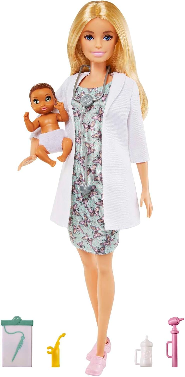 Mattel Barbie Можеш да бъдеш всичко - Педиатър (GVK03)