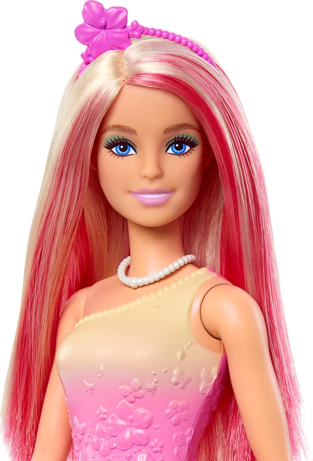 Mattel Barbie - Кукла с руса/розова коса (HRR08)