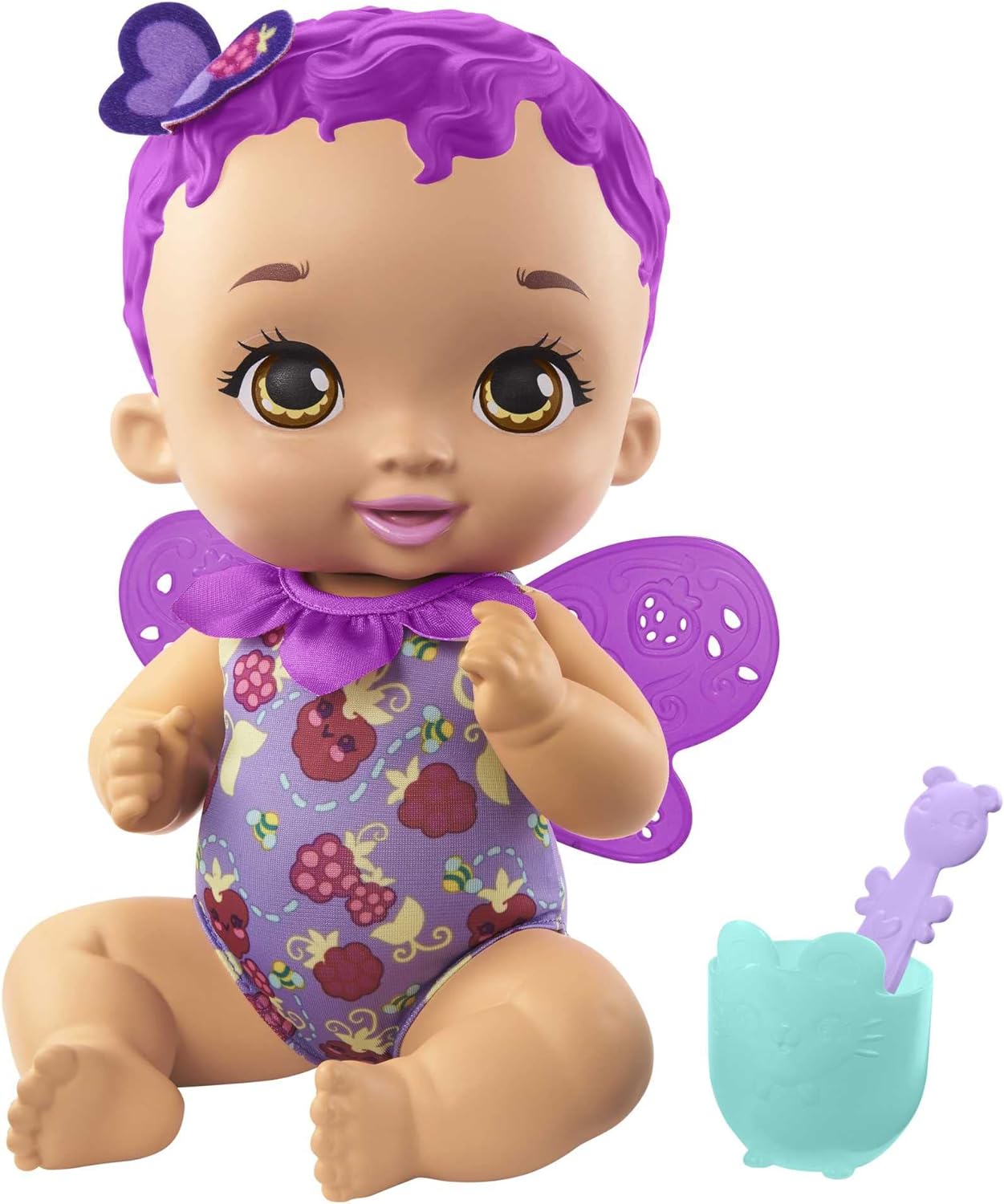 Mattel Гладна пеперуда с лилава коса (GYP00)