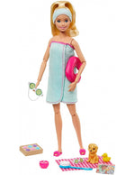Mattel Barbie - Lutka blondinka s kužkom (GJG55)